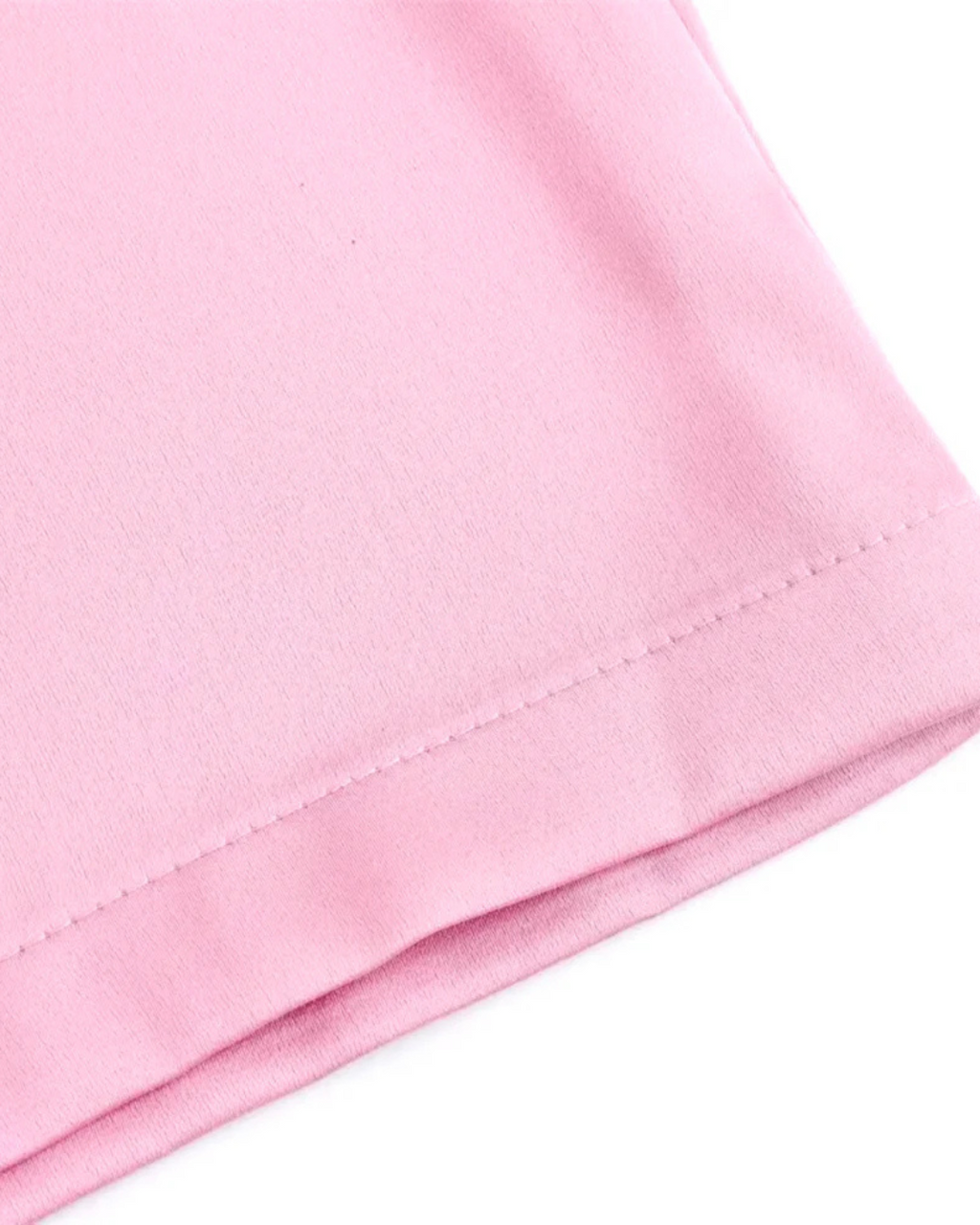 Roze Satijnen Elegante Dames Jumpsuit