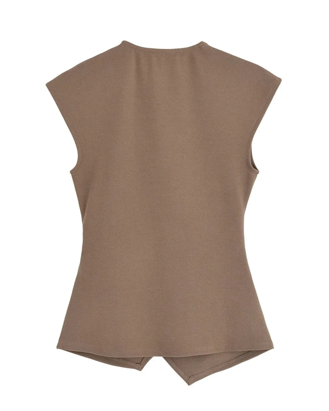 Elegante Set met Asymmetrisch Vest & Elastische Broek voor Dames