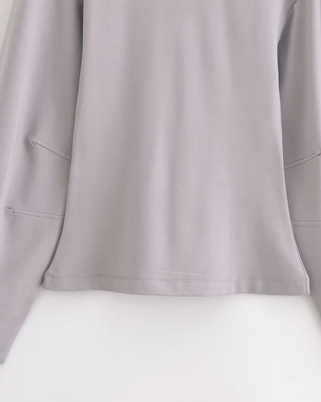 2-Delige Set met Slim Fit Top en Broek in Stretchstof voor Dames