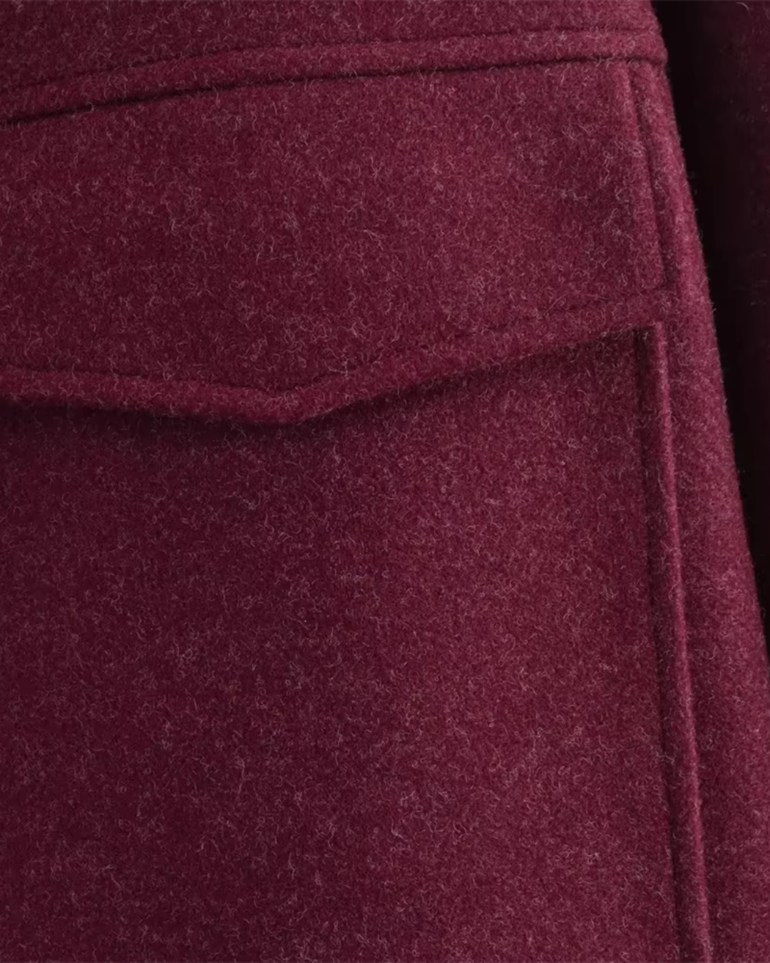 Retro Korte Damesjas met Lange Mouwen en Kraag voor Dames