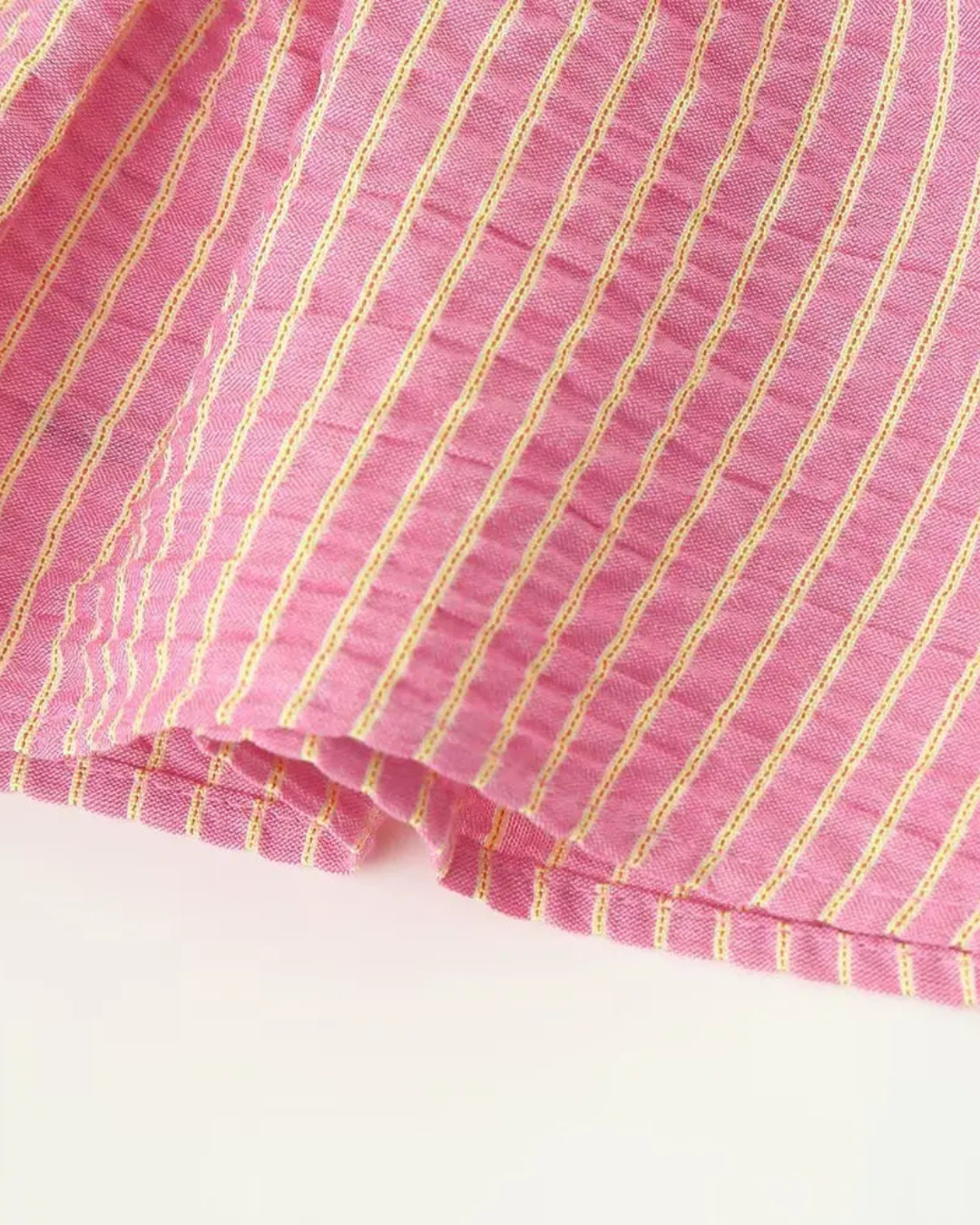 Zomerse 2-Delige Set - Gestreepte Backless Top met Strik & Wijde Broek voor Dames