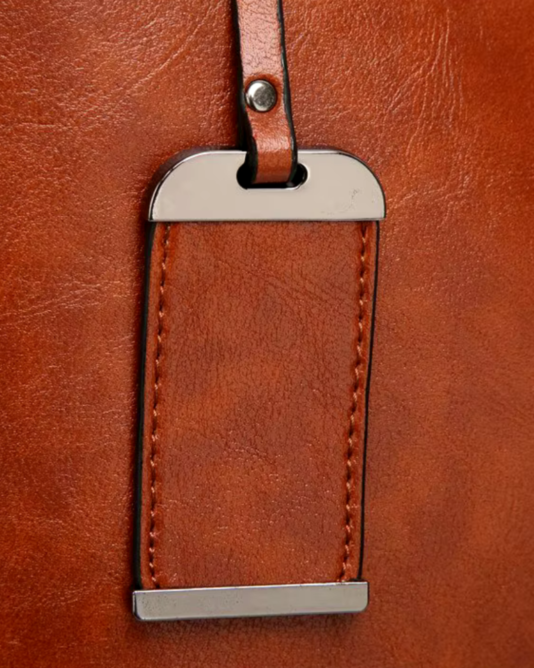 Stijlvolle Bruine Smiths Handtas – Hoogwaardig PU Leer