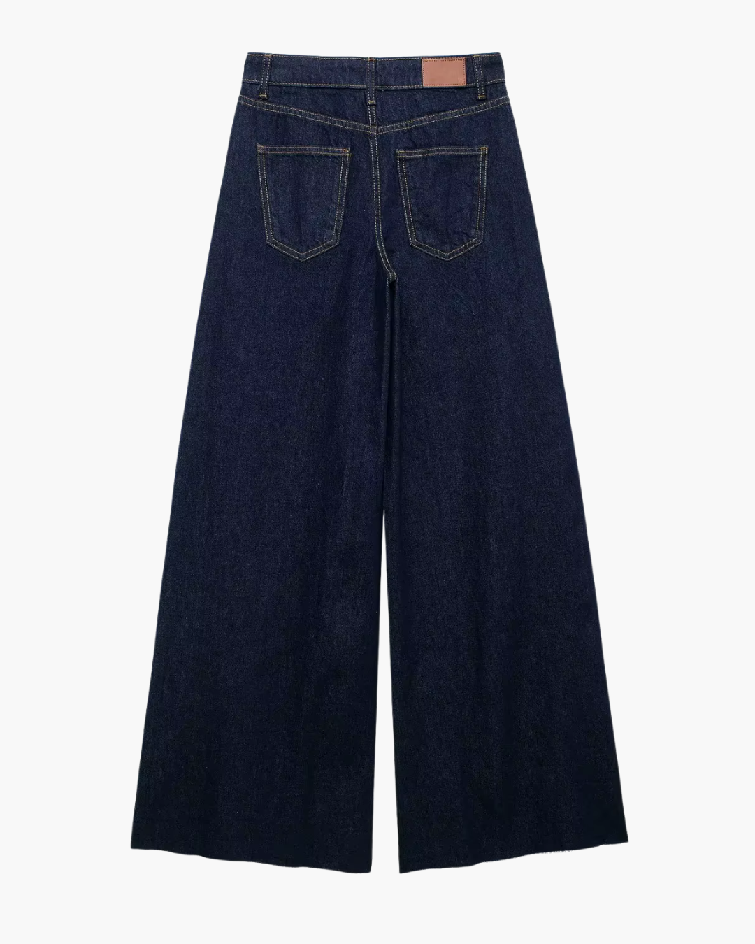 Vintage Denim Gilet en Broek Set voor Dames