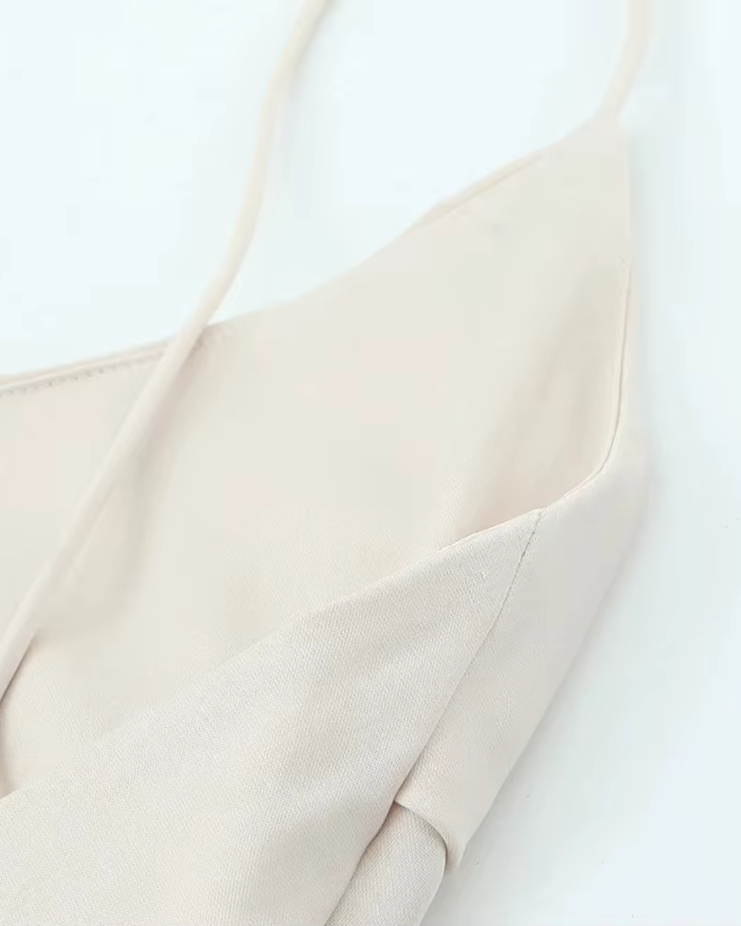 Satijnen Avondjurk met Spaghetti Bandjes voor Dames