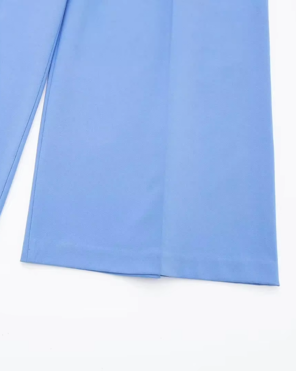 Effen Hoge Taille Pantalon voor Dames