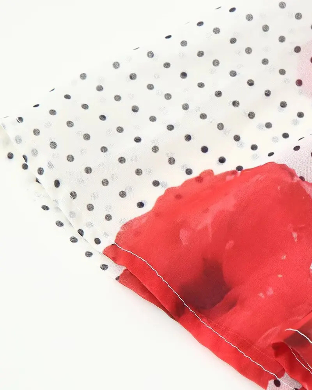 Lange Mouwloze, Backless Zomerjurk met Bloemdetails voor Dames