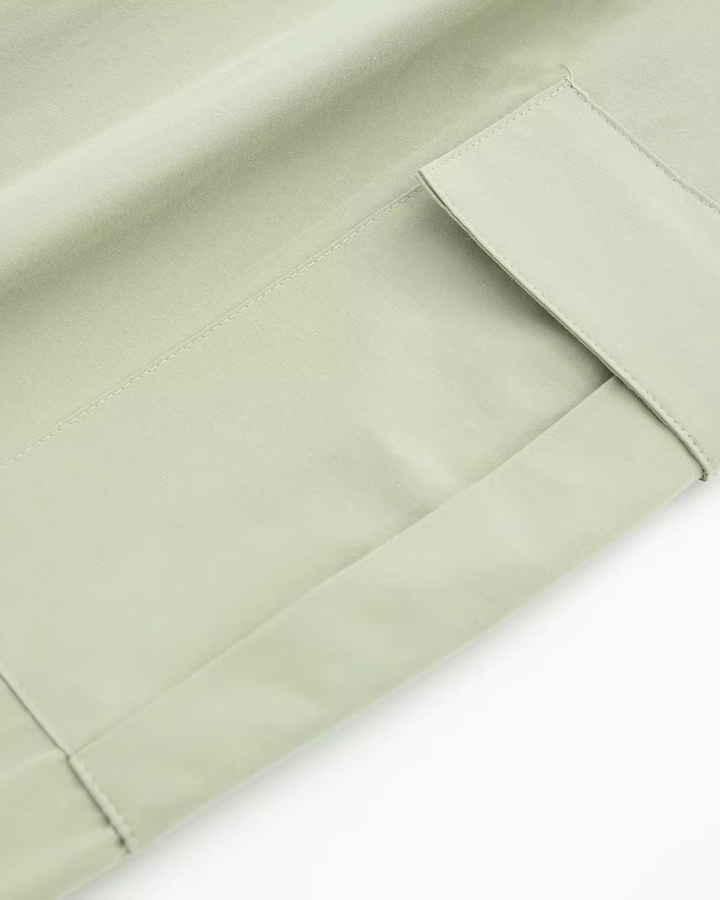 Mouwloze Cargo Jumpsuit met Riem en Zakken voor Dames