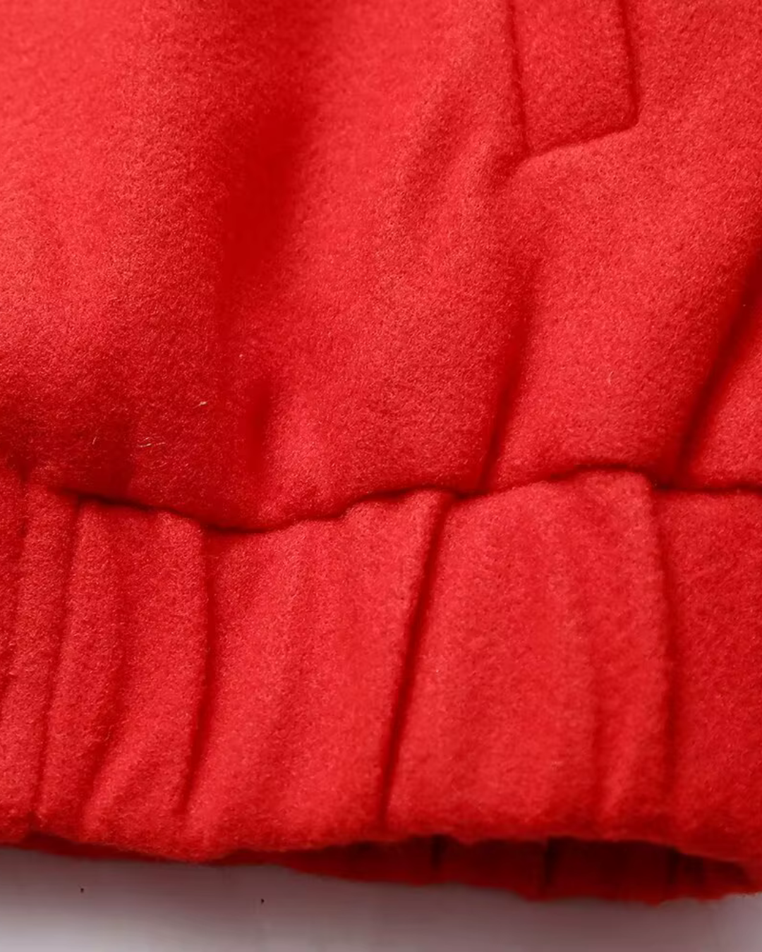 Casual Rood Jasje met O-hals en Knoopjes voor Dames