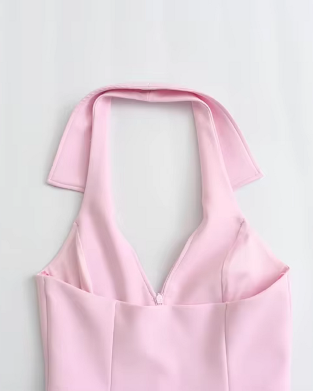 Halter Cropped Top met Slanke Pasvorm voor Dames