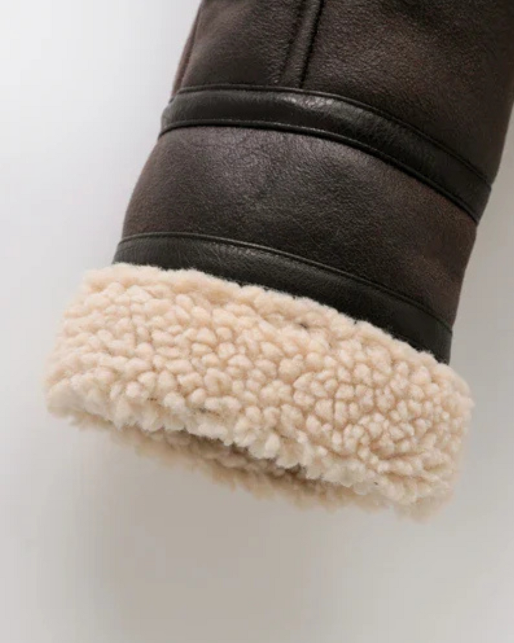 Vintage Leren Aviator Jas voor Dames