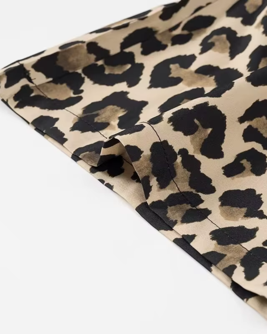 Luipaardprint Lange Broek - Losse Streetwear voor Dames