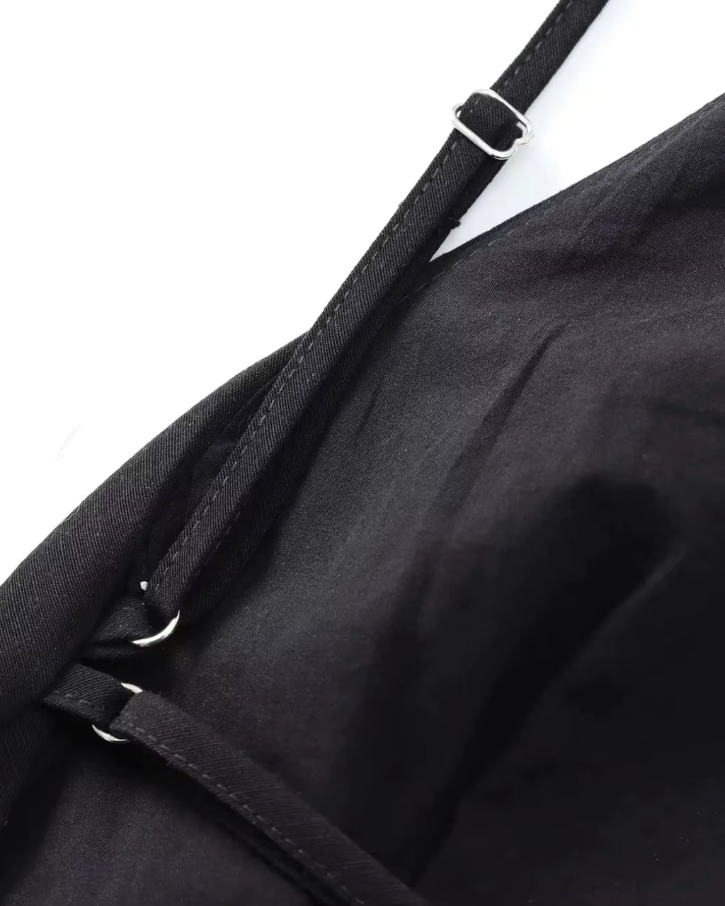 Mouwloze Open Rug Zwarte Halter Mini Jurk voor Dames