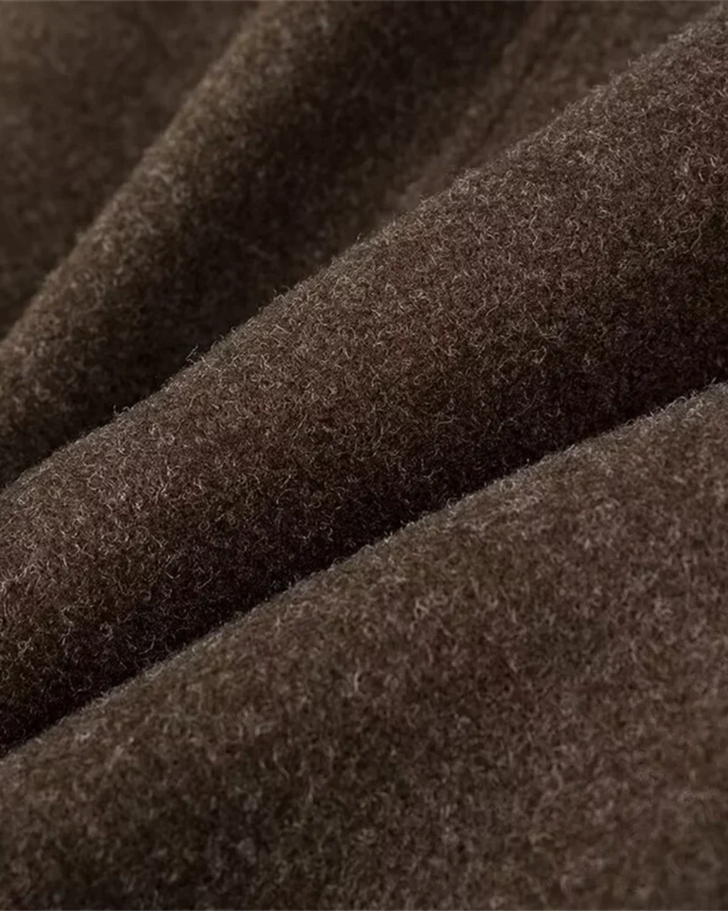 Korte Elegante Luxe Dubbelzijdige Wollen Jas voor Dames