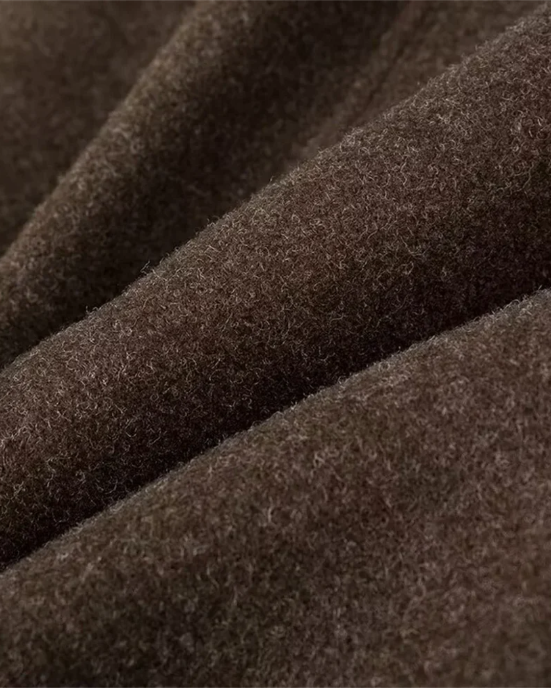 Korte Elegante Luxe Dubbelzijdige Wollen Jas voor Dames