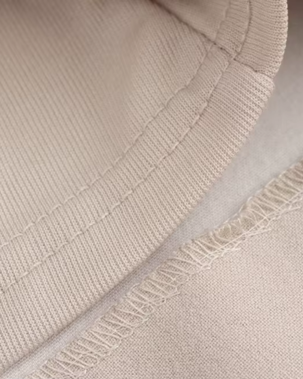 Patchwork Mini Beige Jurk voor Dames