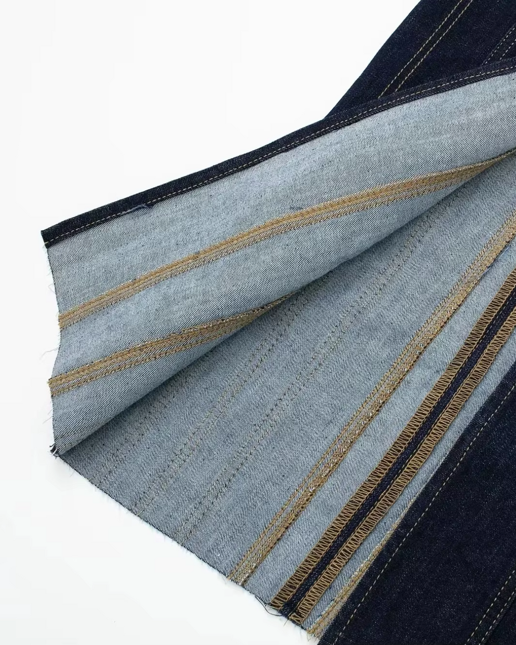 Denim Tube Top Midi Jurk voor Dames