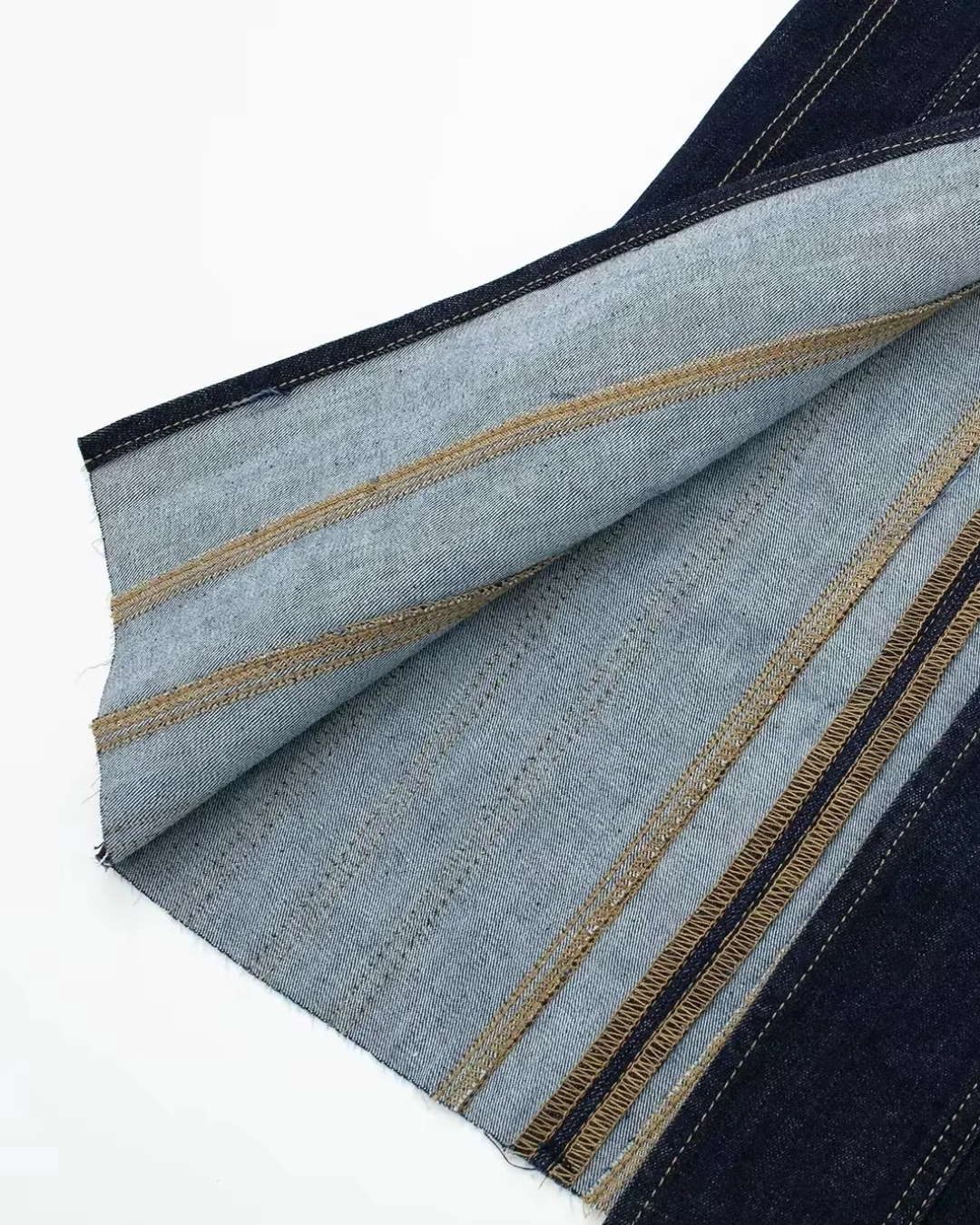 Denim Tube Top Midi Jurk voor Dames