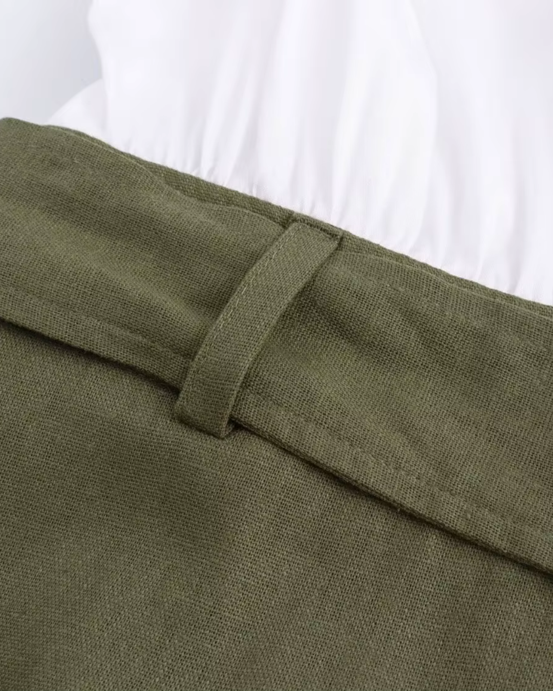 Elegante Mouwloze Mid-Calf Jurk met Riem en Split voor Dames