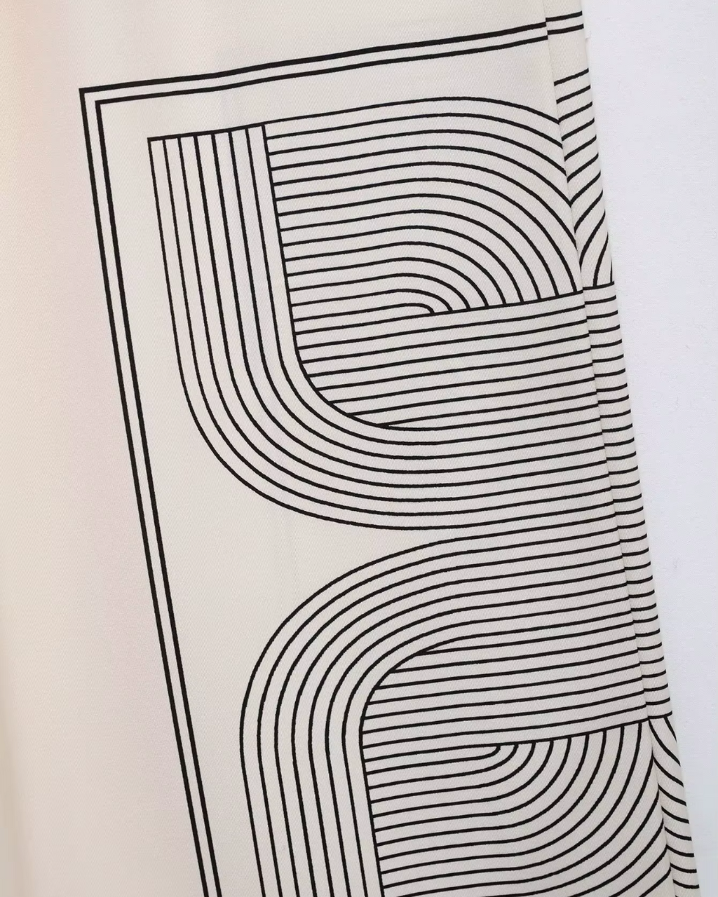 Mode Revers Shirt en Hoge Taille Rits Broek voor Dames