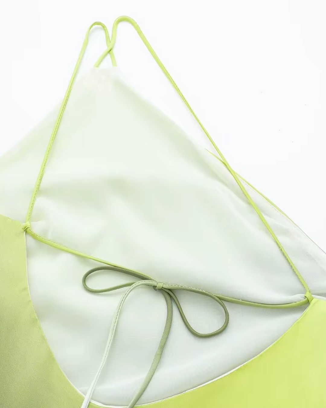 Tie Dye Satijnen Avondjurk met Open Rug voor Dames