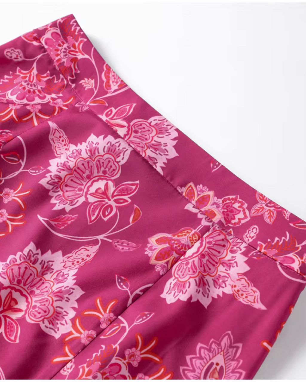 Elegante Paarse One Shoulder Top en Split Rok voor Dames