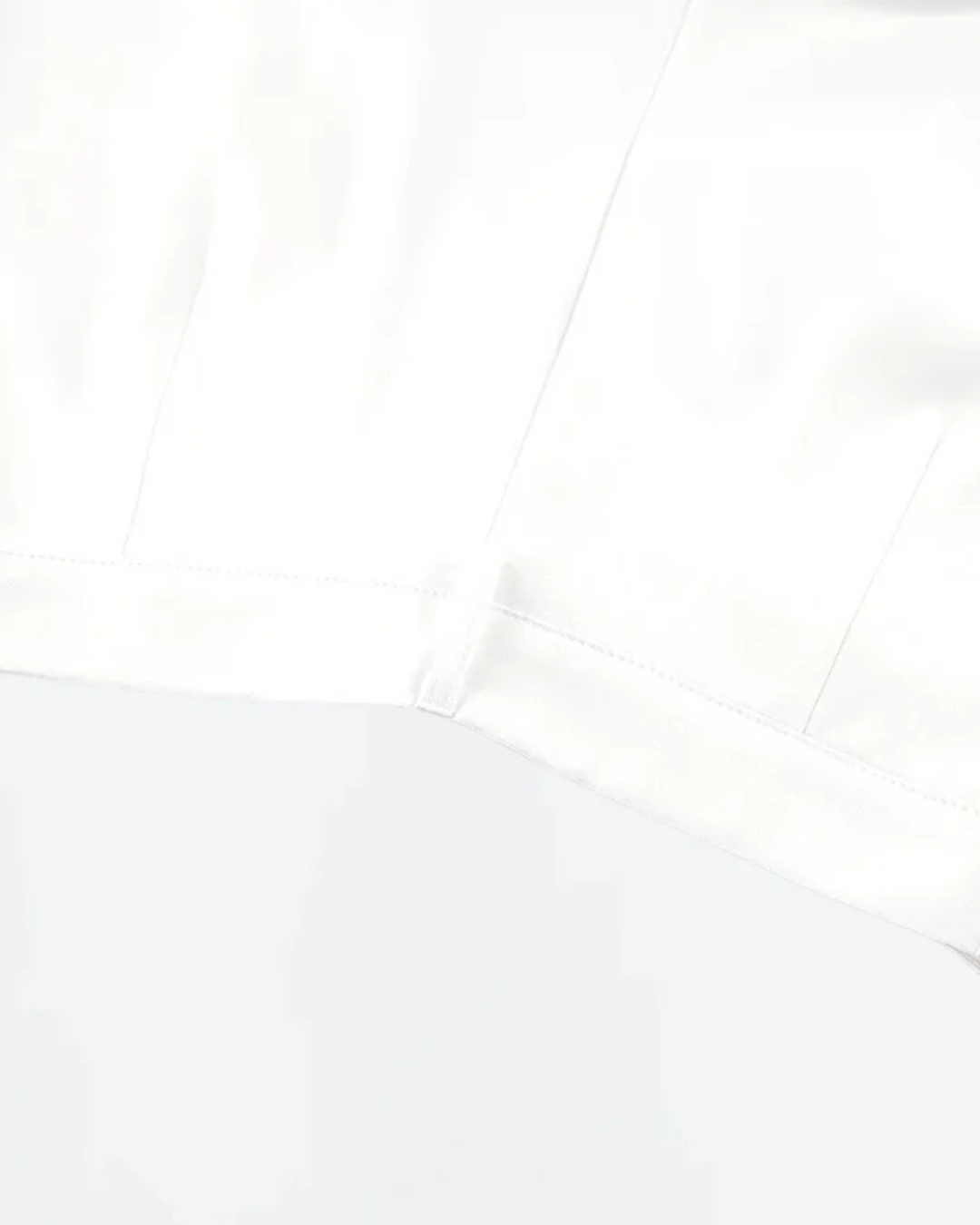 Effen broek met wijde pijpen zonder riem voor Dames