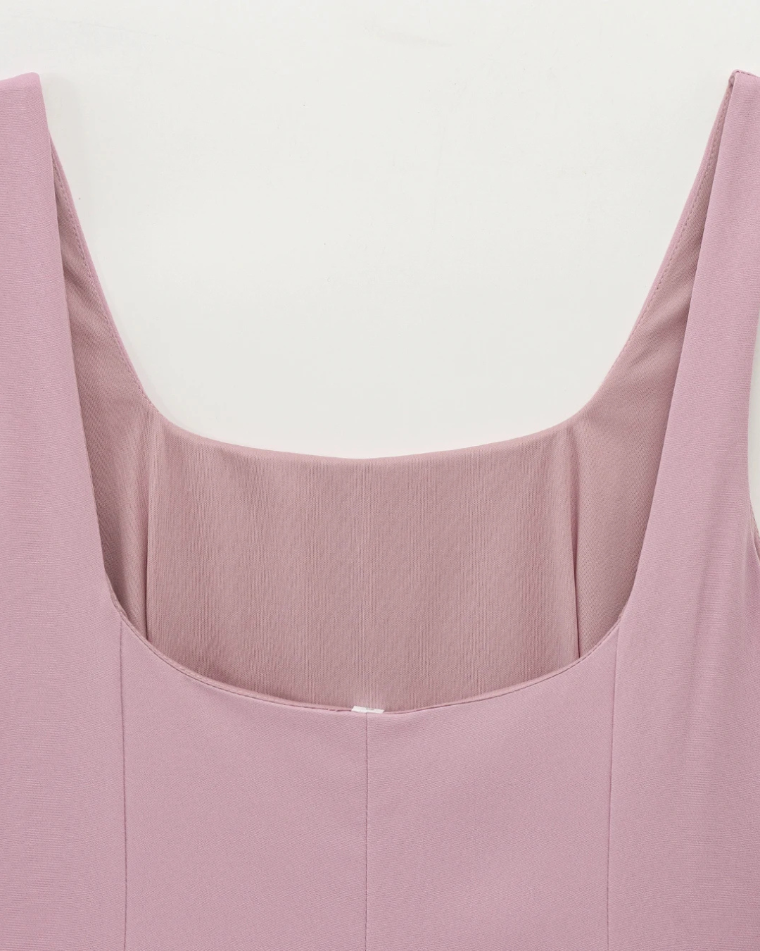 Mini-Jurk met Vierkante Hals en Gelaagde Ruches voor Dames