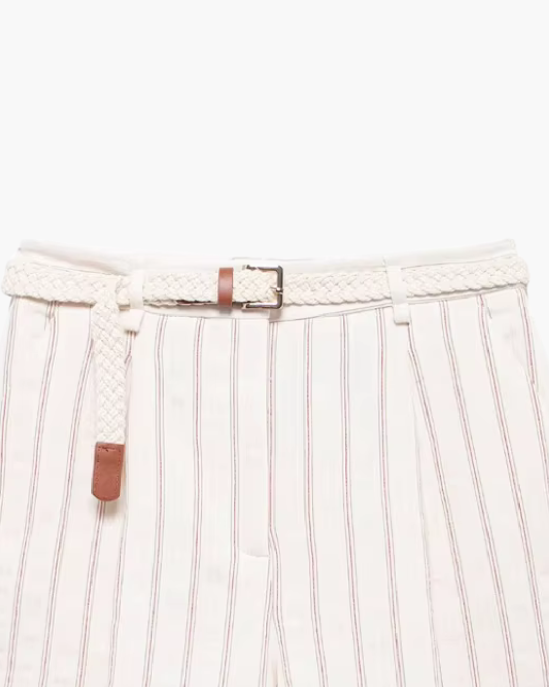 Gestreept Vest met Bermudashorts Set voor Dames