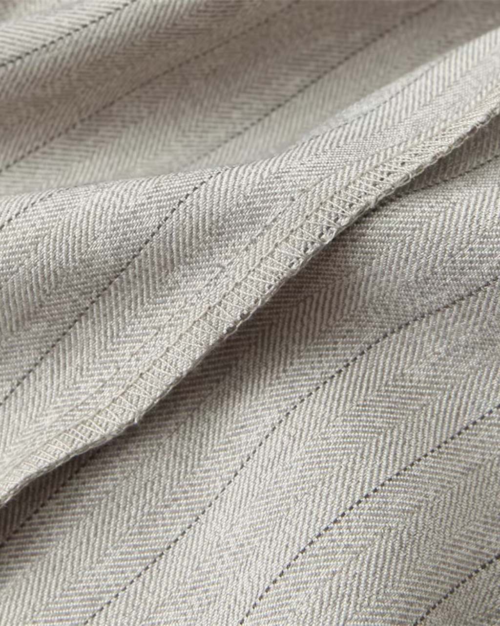 Gestreepte Beige Wijde Pijpen Pantalon voor Dames