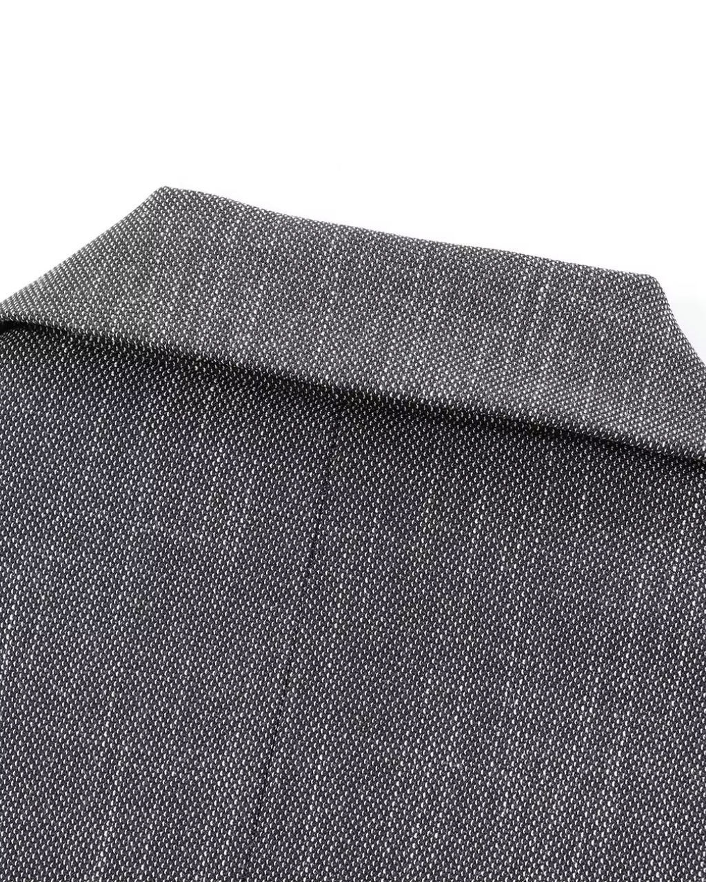 Vintage Grijze Office Lady Blazer en Broek Set