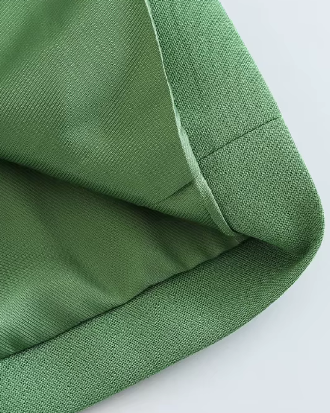 Lente Groene Zomer Blazer en Broek Set voor Dames