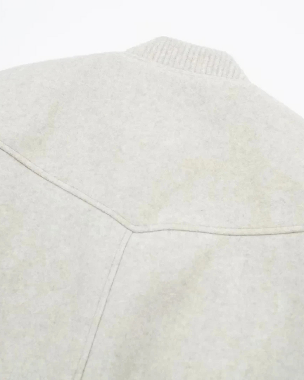 Cropped Tweed Bomberjack met Zakken en O-Hals voor Dames