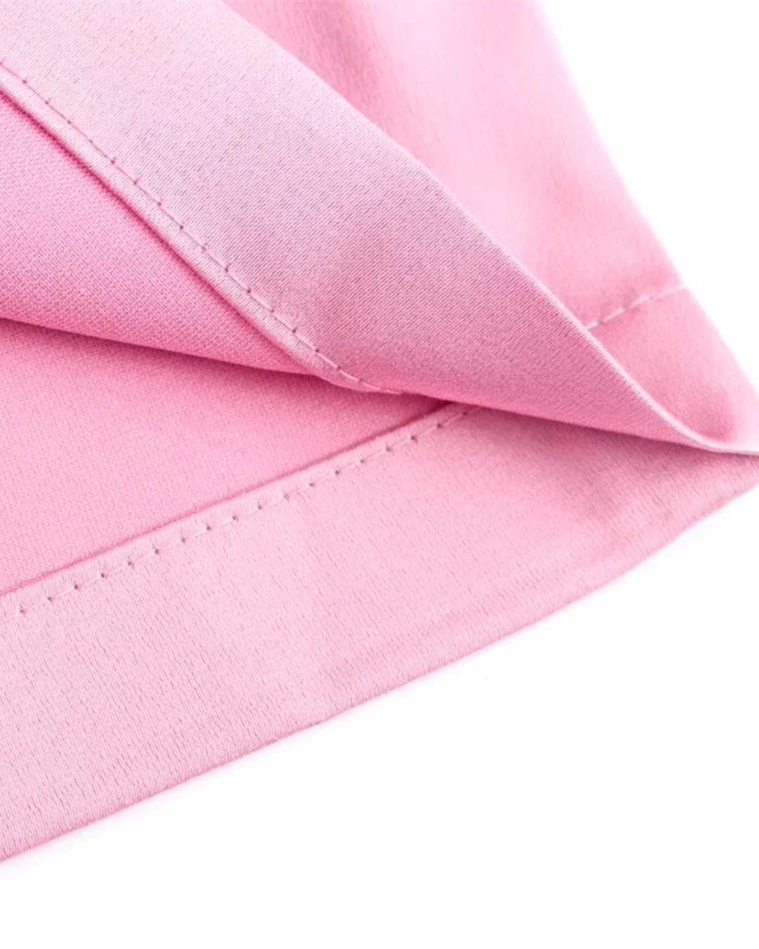 Roze Satijnen Elegante Dames Jumpsuit