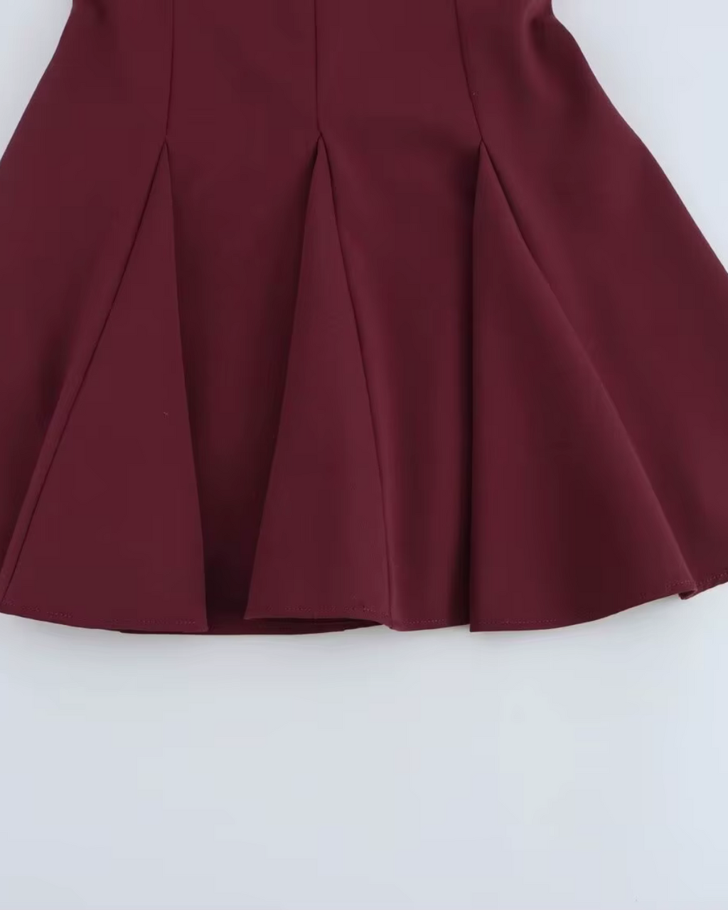 Elegante Mouwloze Avondjurk met Strik en Zoom voor Dames