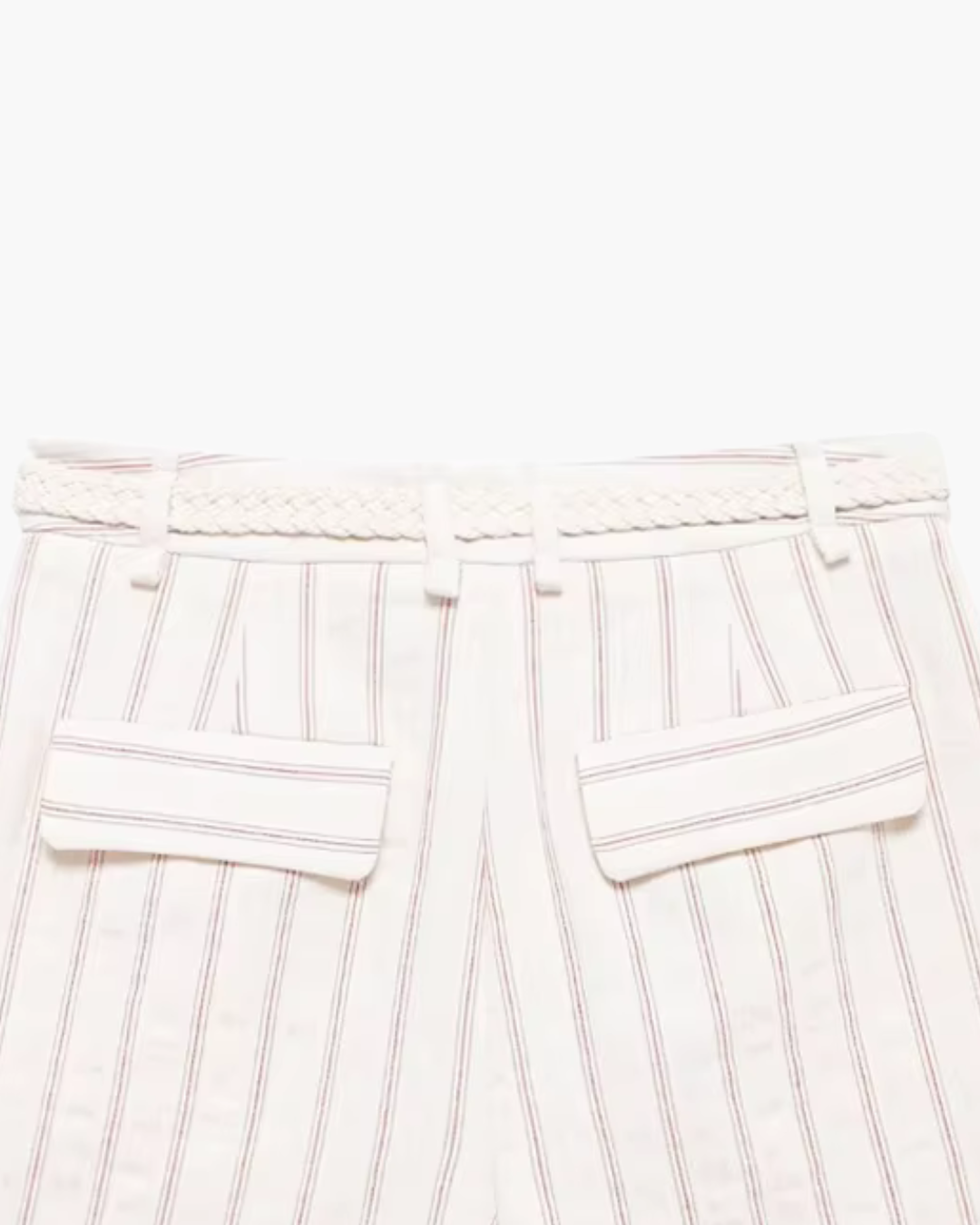 Gestreept Vest met Bermudashorts Set voor Dames