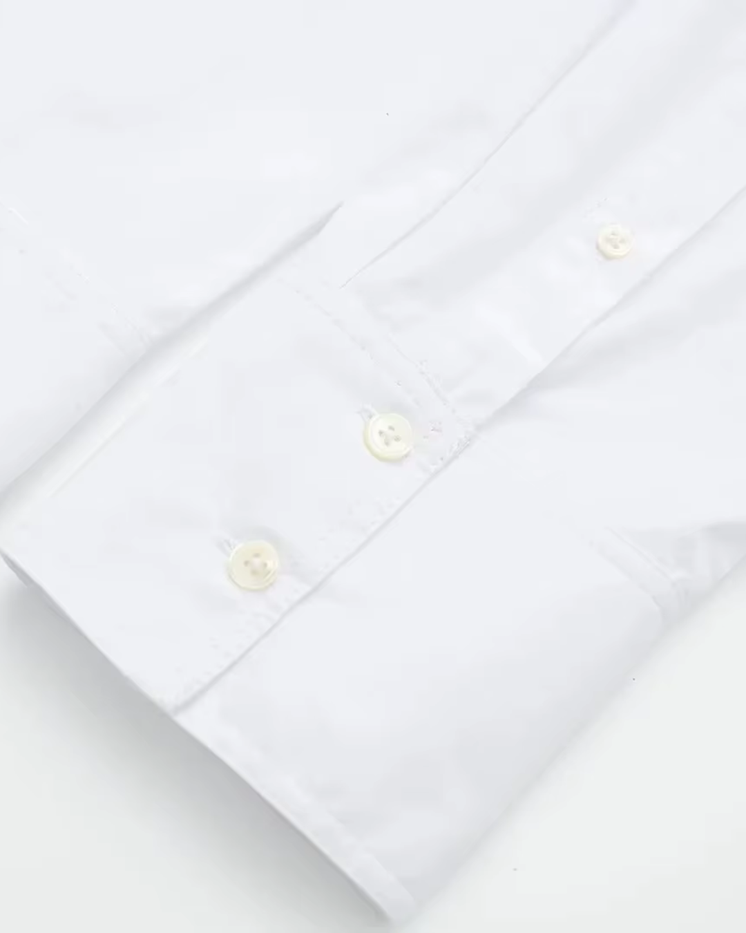 Witte Poplin Blouse voor Dames