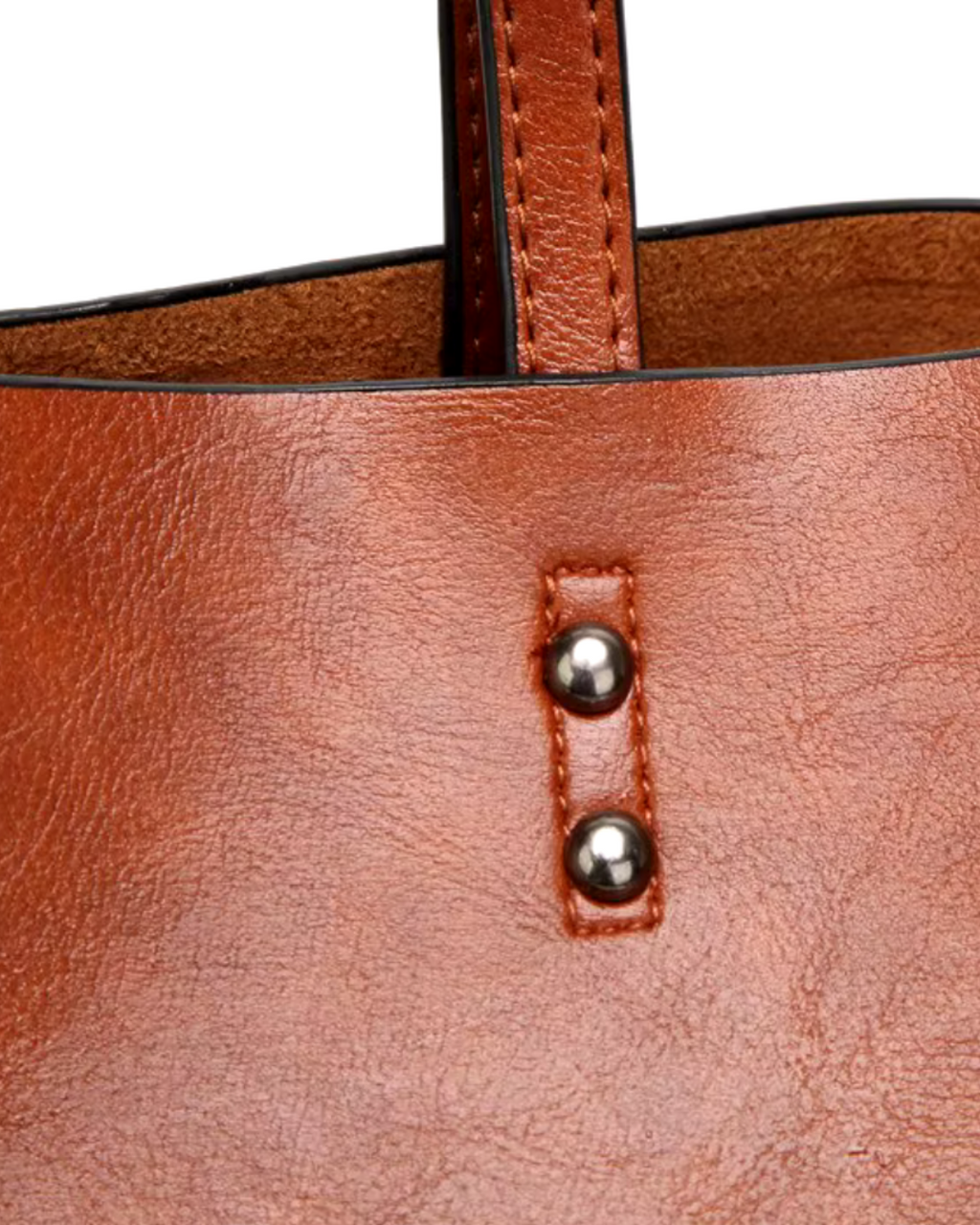 Stijlvolle Bruine Smiths Handtas – Hoogwaardig PU Leer