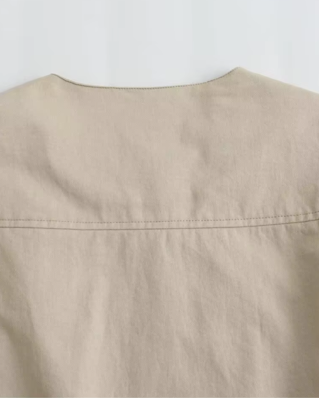 Beige Bomberjack in Koreaanse Stijl voor Dames