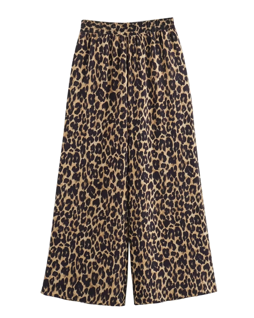 Retro 2-Delige Set met Panterprint voor Dames