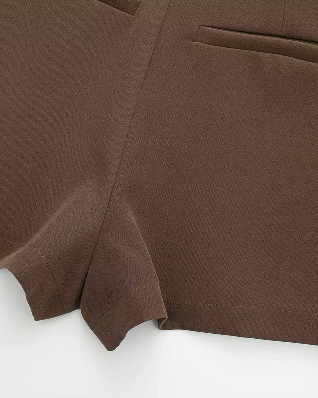 Asymmetrische Hoge Taille Skort met Minirok Look voor Dames