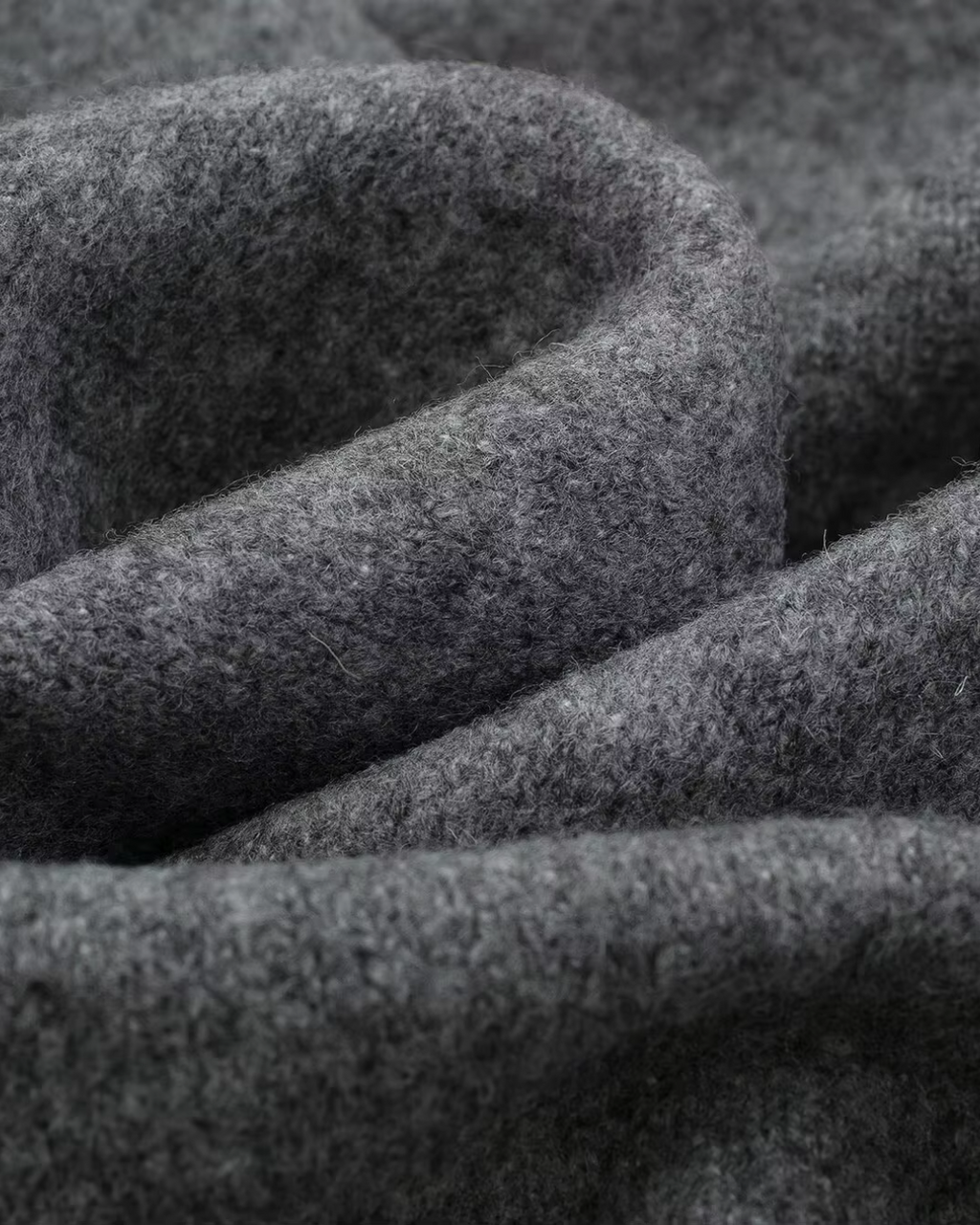 Oversized Gebreide Trui Dames – Grijze O-hals Jumper met Lange Mouw