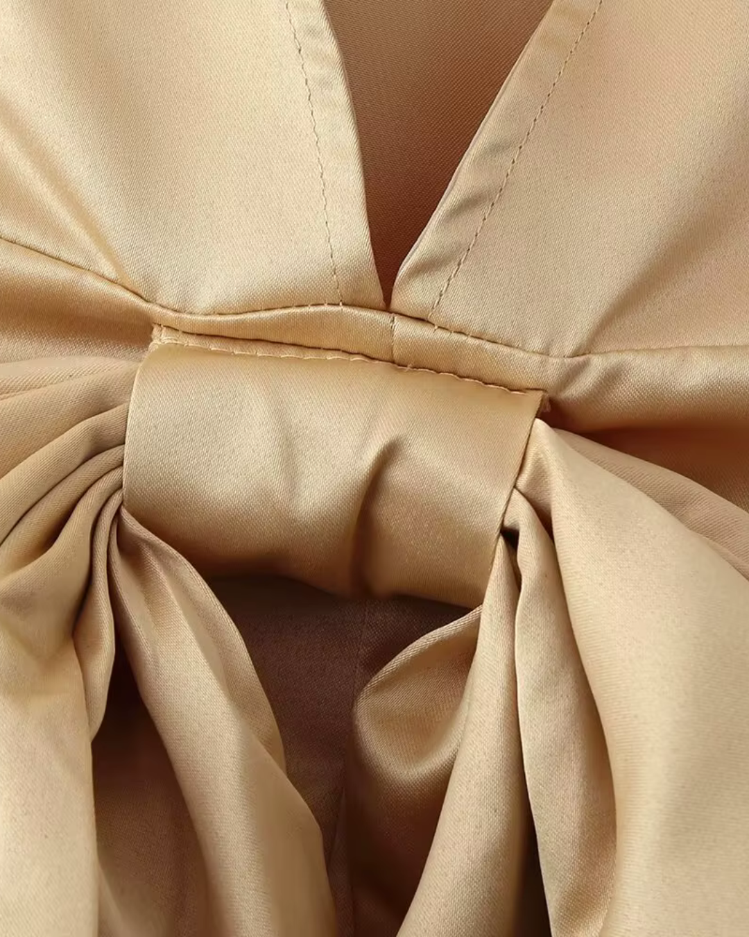 Satijnen Mini Jurk met Vierkante Hals voor Dames