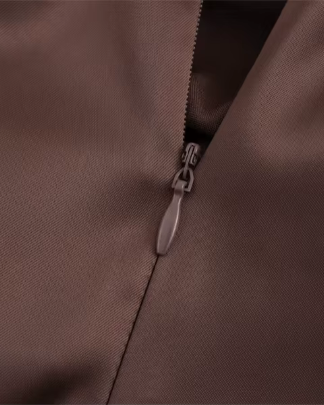 Elegante Satijnen Slip Midi Jurk met Plooien voor Dames