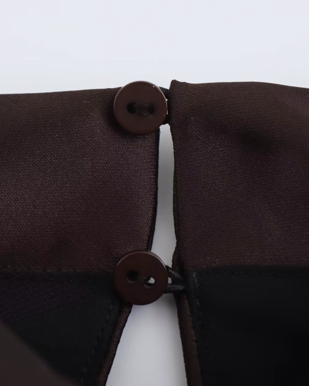 Elegante Satijnen Riemjurk in Vintage Bruin voor Dames