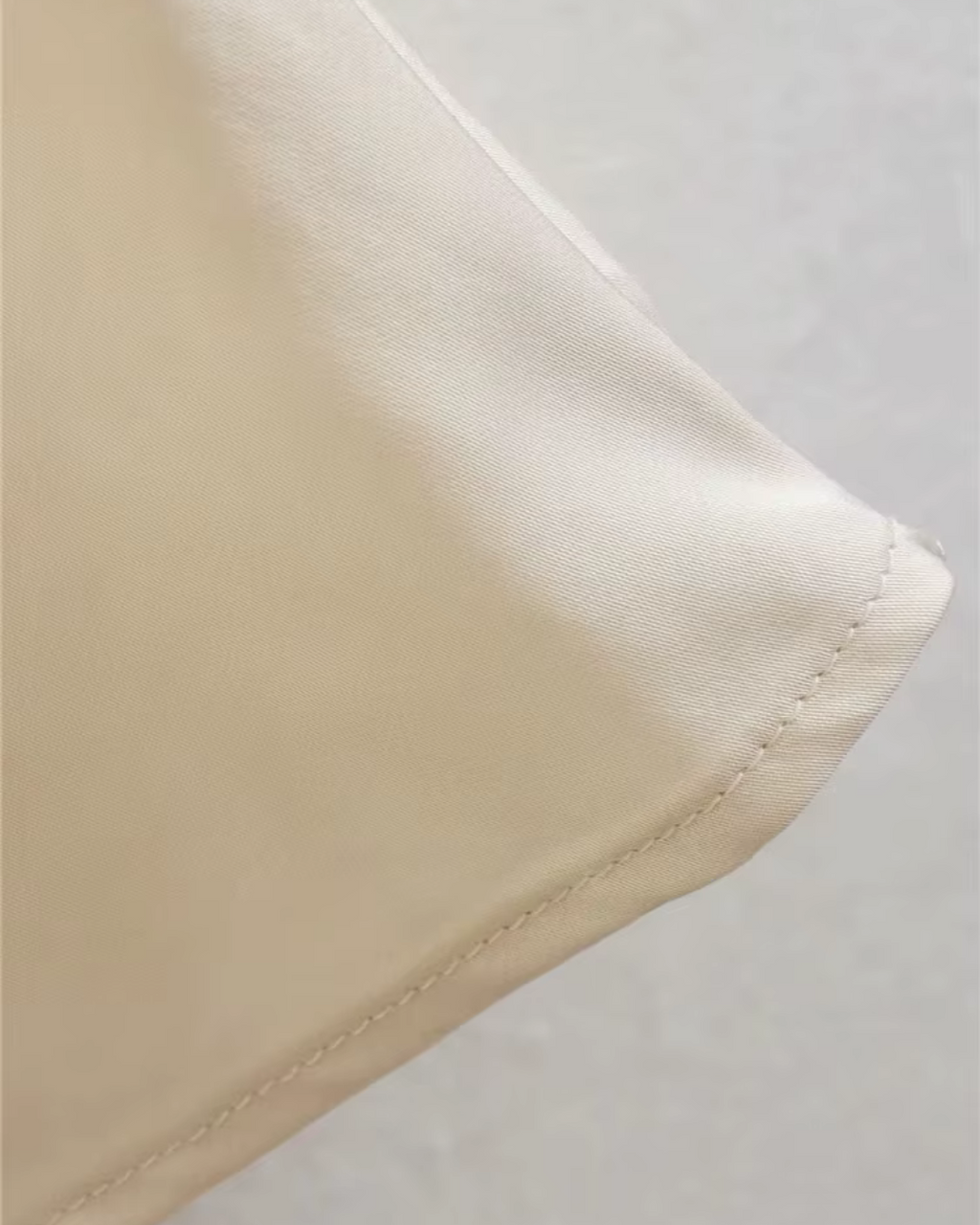 Beige Satijnen Lange Maxi Jurk voor Dames