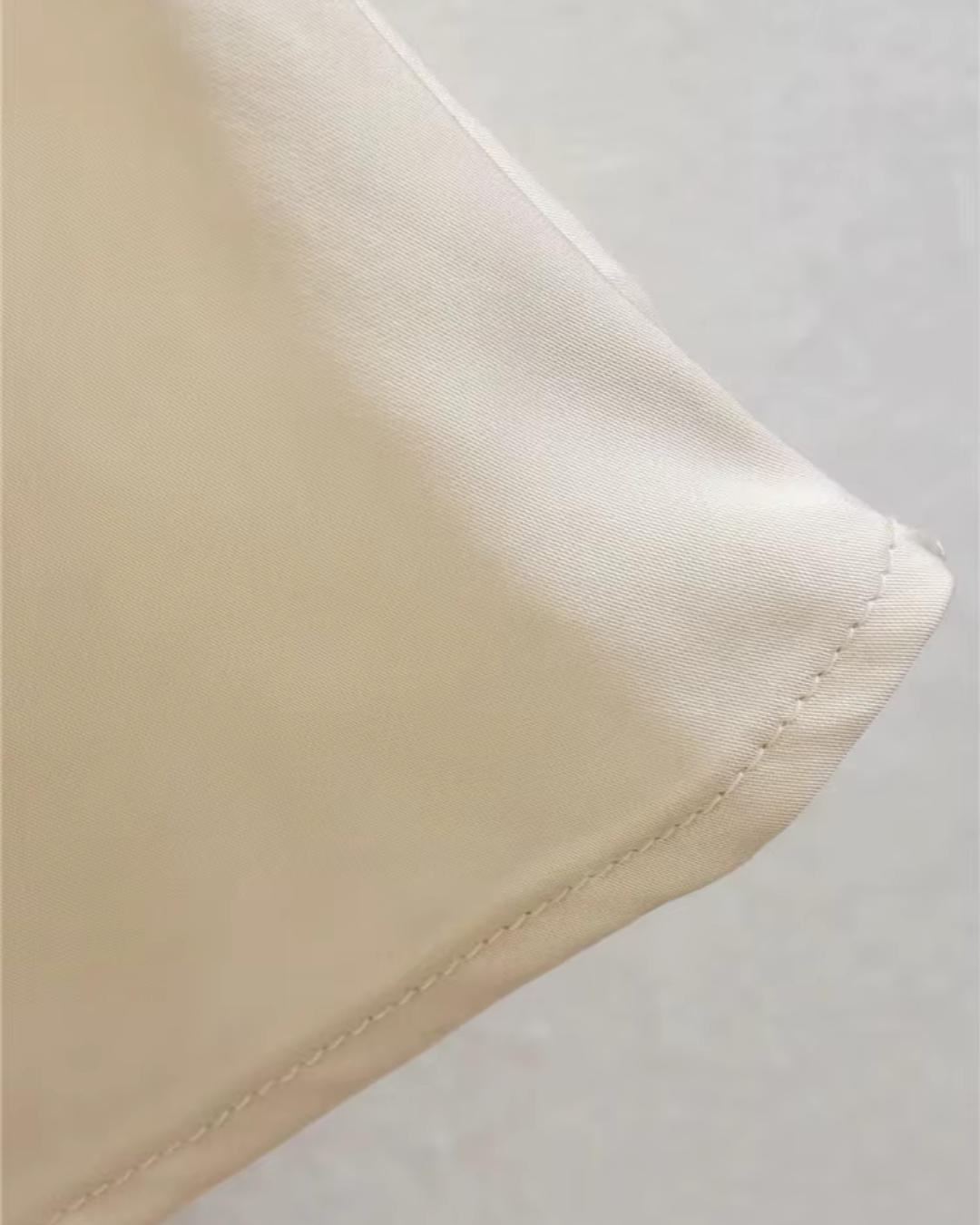 Beige Satijnen Lange Maxi Jurk voor Dames