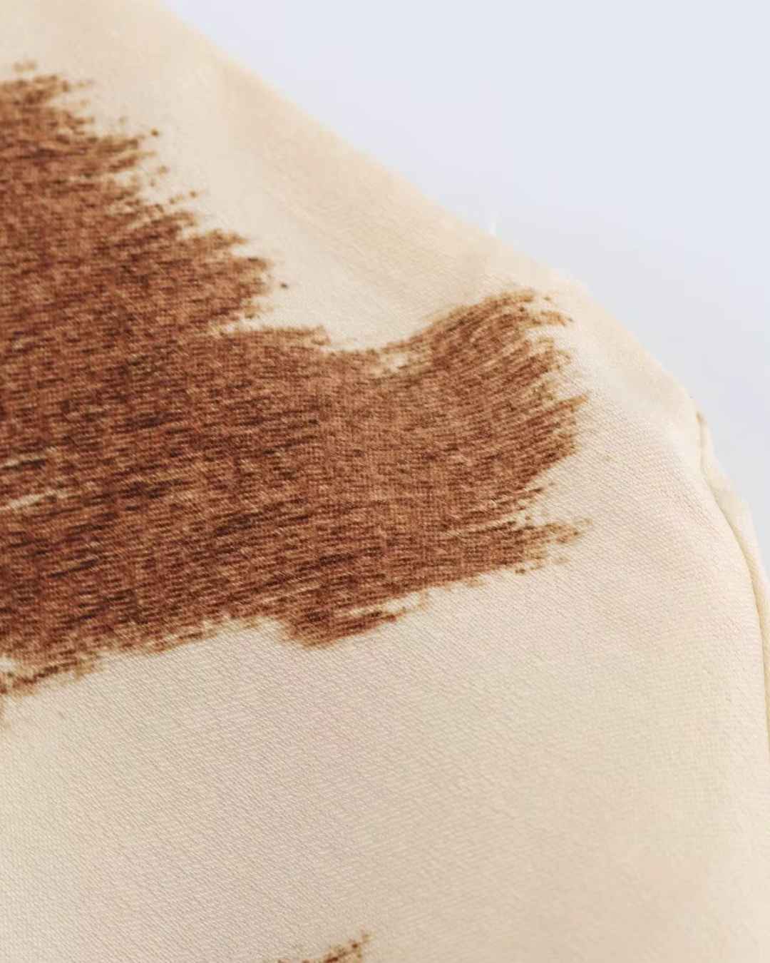 Midi Avondjurk met Koeienprint voor Dames