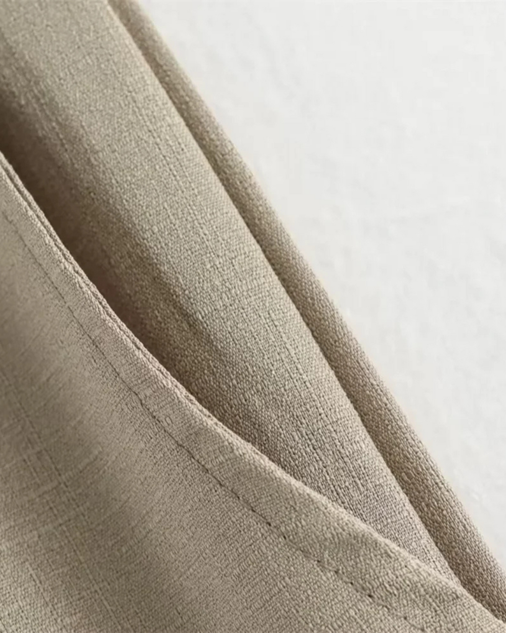 Elegante Linnen Comfortabele Oversized Set voor Dames