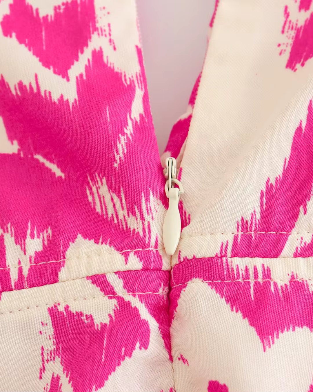 Zomerse Print Jumpsuit met Hoge Taille en V-Hals voor Dames