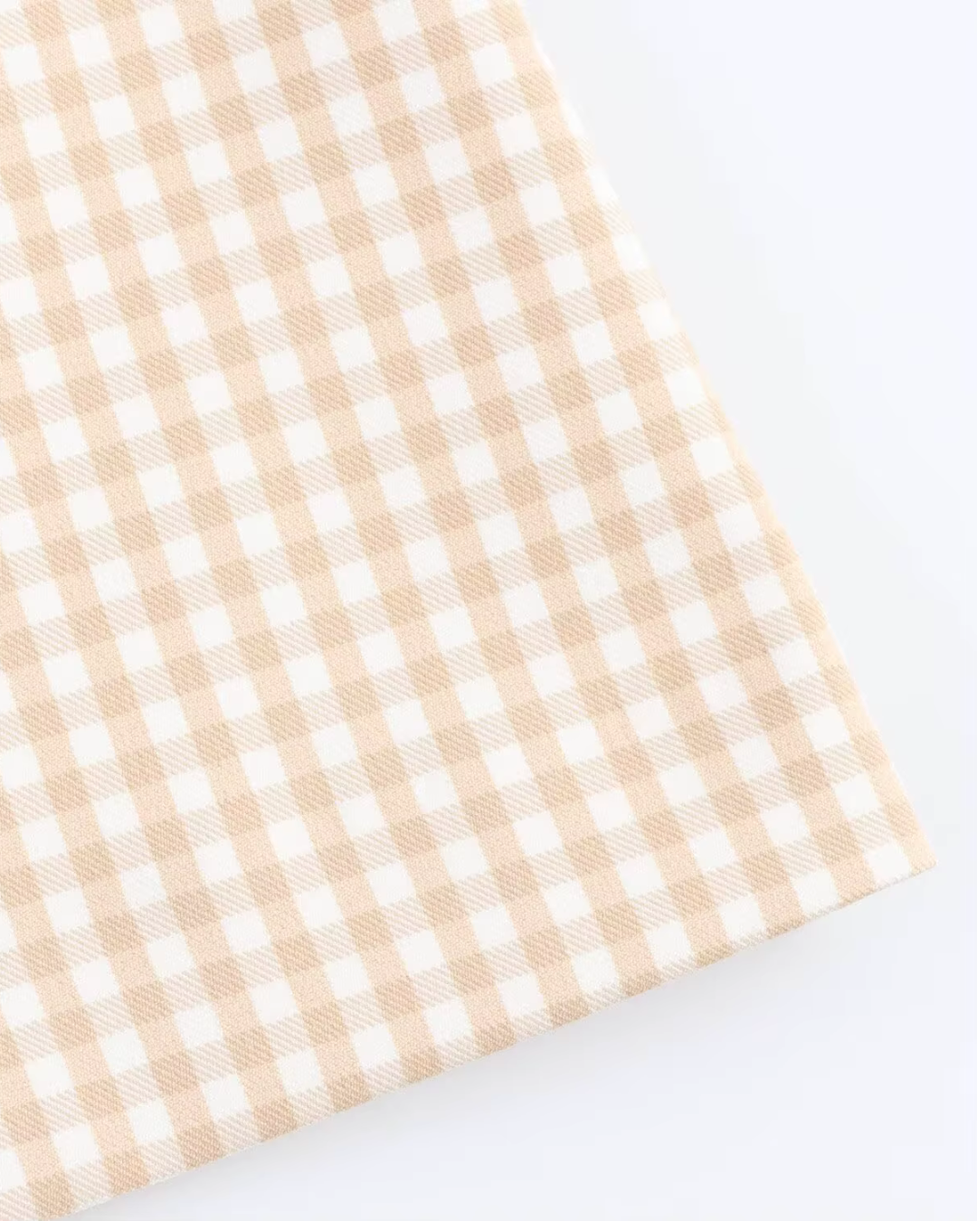 Mini Jurk met Strikband en Vierkante Kraag voor Dames